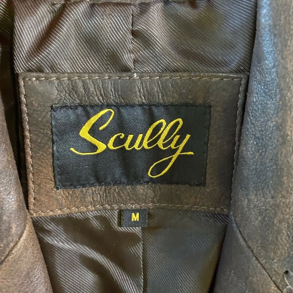 Scully Connely Embroidered Leather Jacket western - Picture 4 of 8